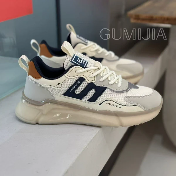 Gumijia/古米茄休闲鞋男鞋男士时尚潮流运动鞋百搭透气潮鞋HW6026