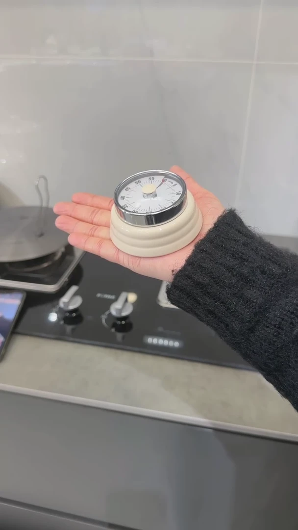 【闪购商品】瓷计时器-奶油白