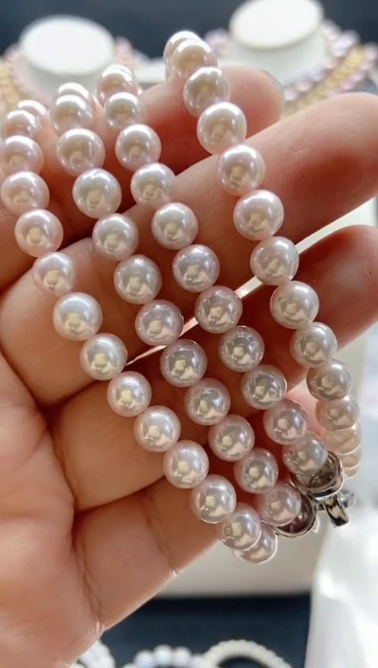 淡水珍珠未镶嵌颈饰1