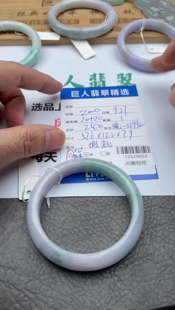 颈饰未镶嵌翡翠手镯多人-12519002