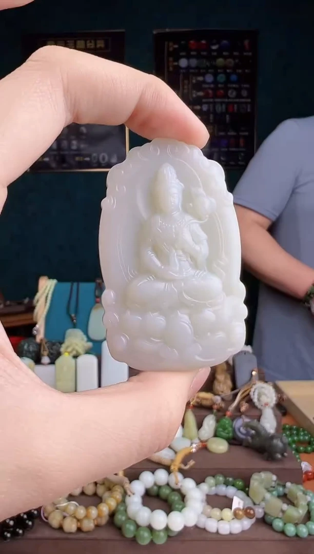 和田玉未镶嵌颈饰多样性发货 拍一单发一个