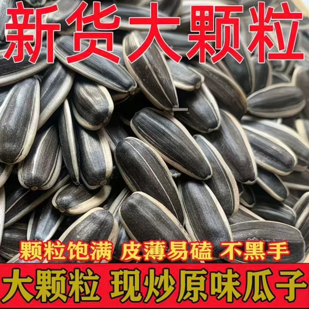 【买一斤送一斤到手2斤】新货原味熟葵瓜子现炒现卖炒货原味零食