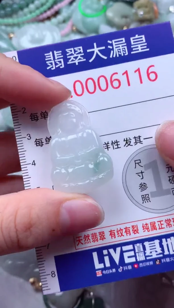吊坠(不含链)未镶嵌翡翠6116