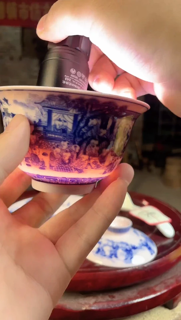 盖碗陶景德镇陶瓷盖碗