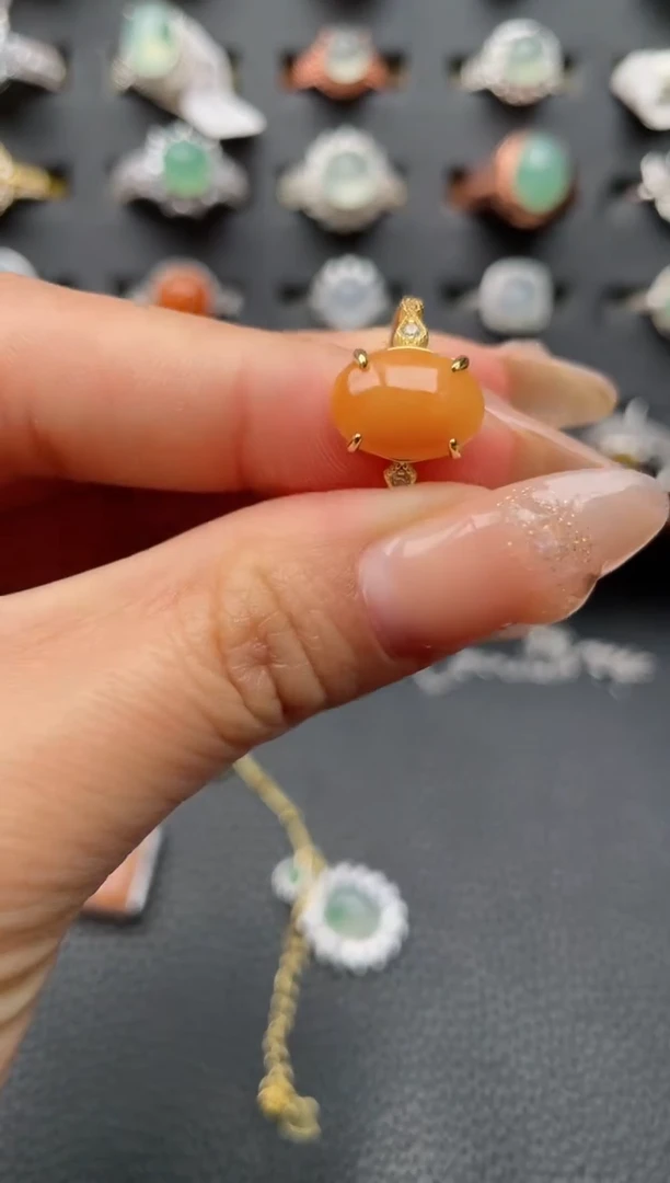 【闪购商品】翡翠戒指银S925镶嵌11111111