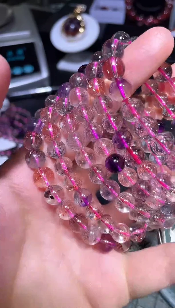 【闪购商品】水晶手链未镶嵌超七单圈A8（多样性发其一）