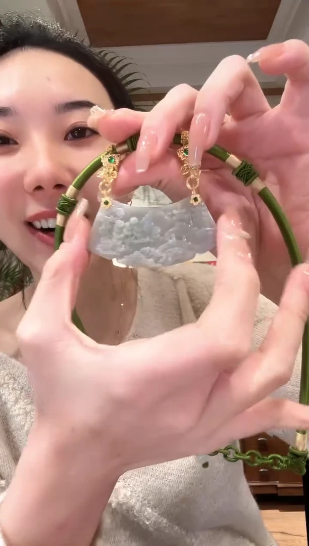 【闪购商品】翡翠颈饰未镶嵌国风