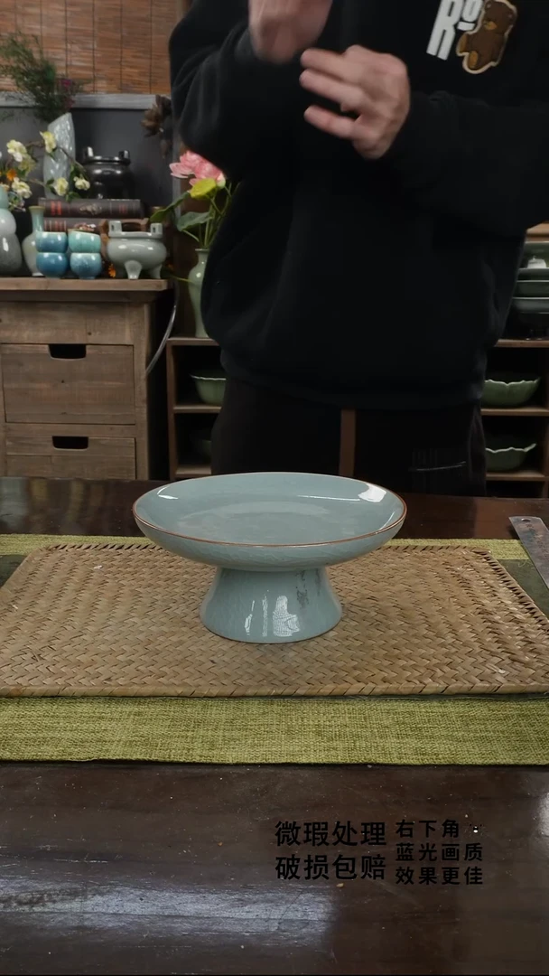 陶瓷圆满高脚B-15次品保不漏水外观不完美