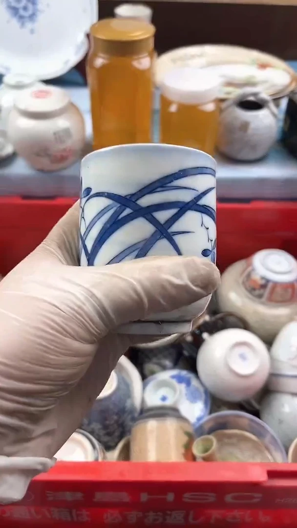 瓷片李英歌瓷器满19.9包邮