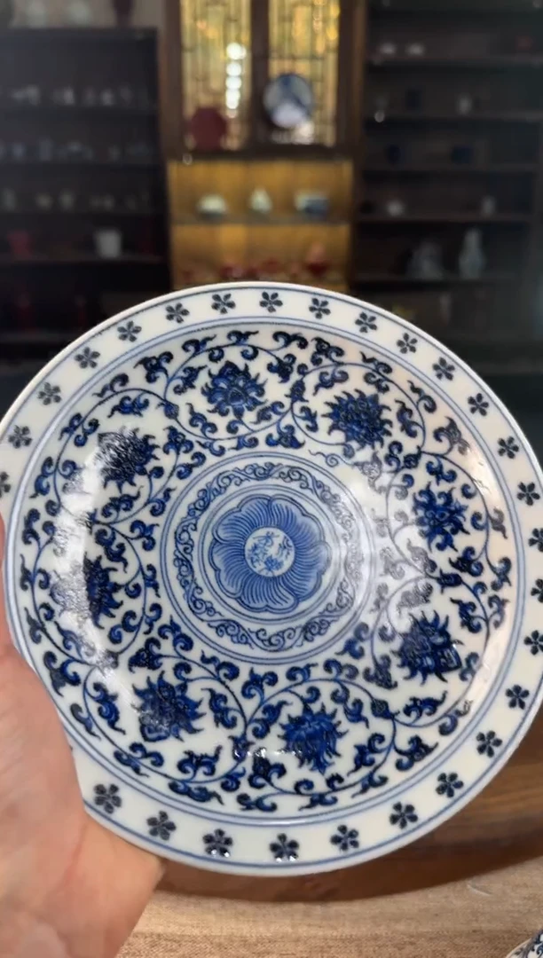 双板桥柴窑双板桥柴窑青花花心