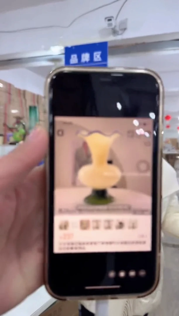 【闪购商品】无铅玻璃美全花器-s-早2