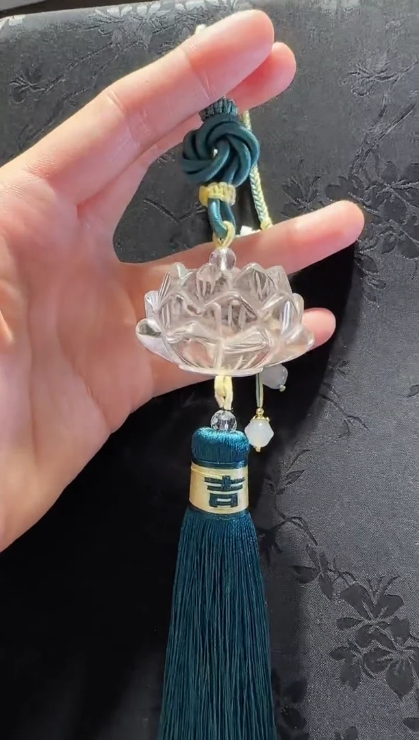 未镶嵌手链水晶莲花款