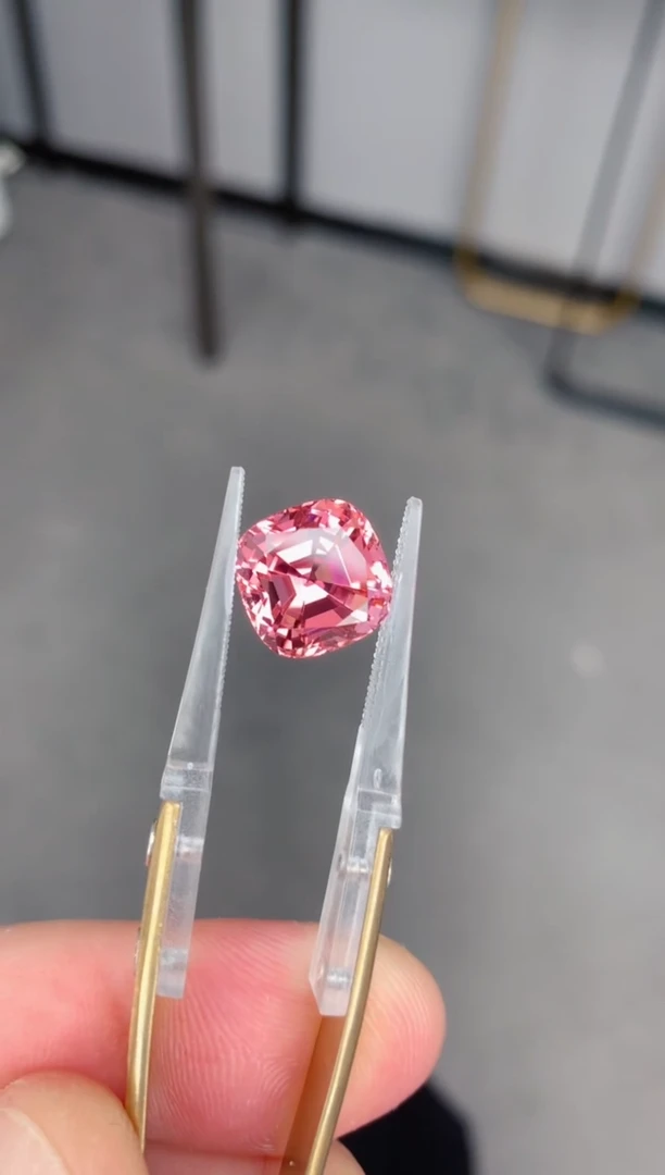 未镶嵌裸石定制碧玺7ct 粉碧玺 定制