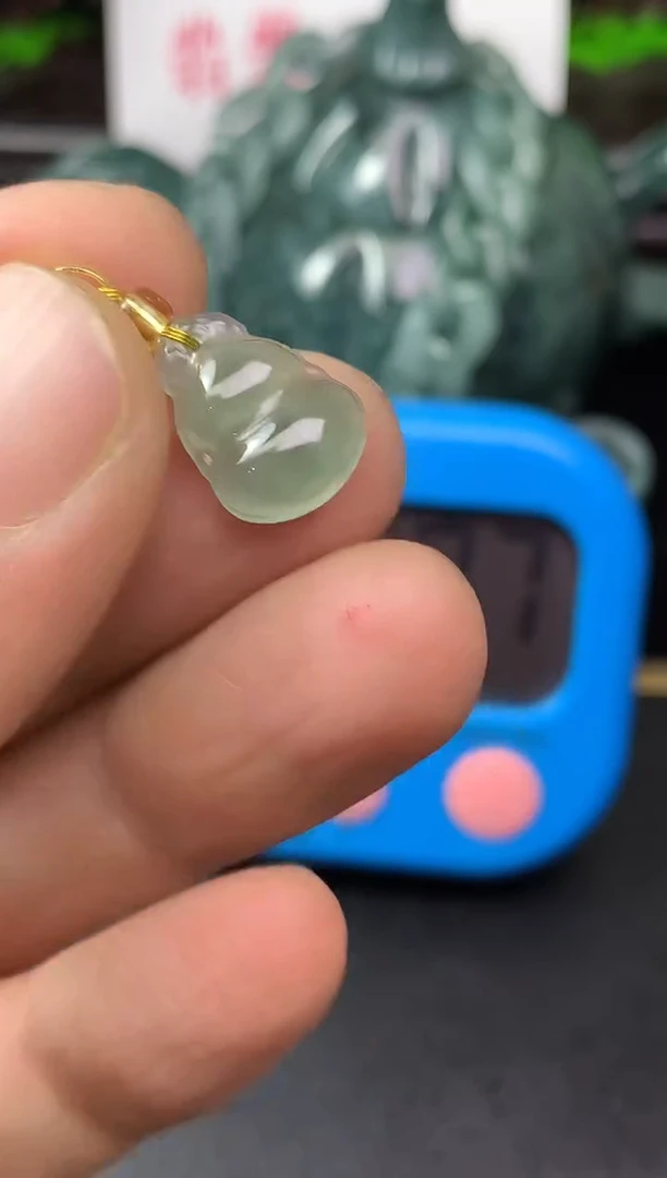 颈饰未镶嵌翡翠晨*葫芦