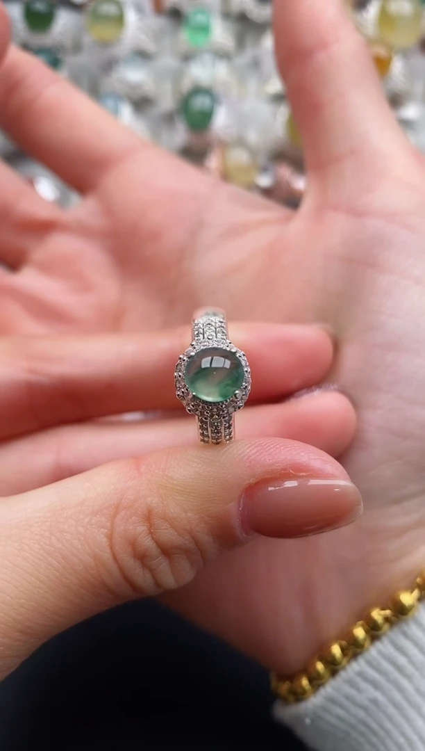 未镶嵌戒指翡翠9999999+1