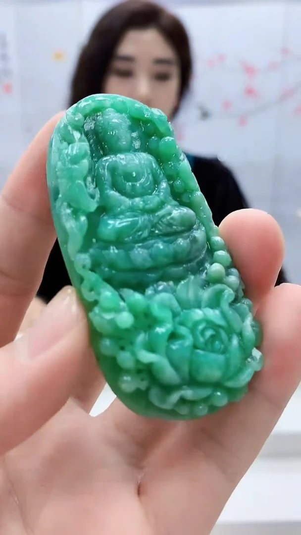 定制翡翠未镶嵌4829bb-毛货挂件31