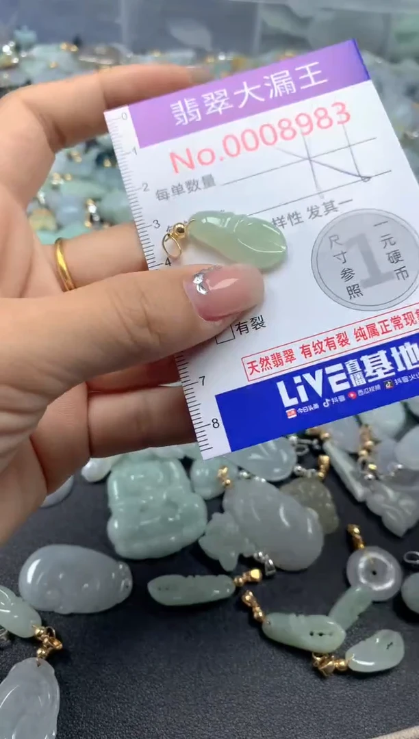 颈饰未镶嵌翡翠8983