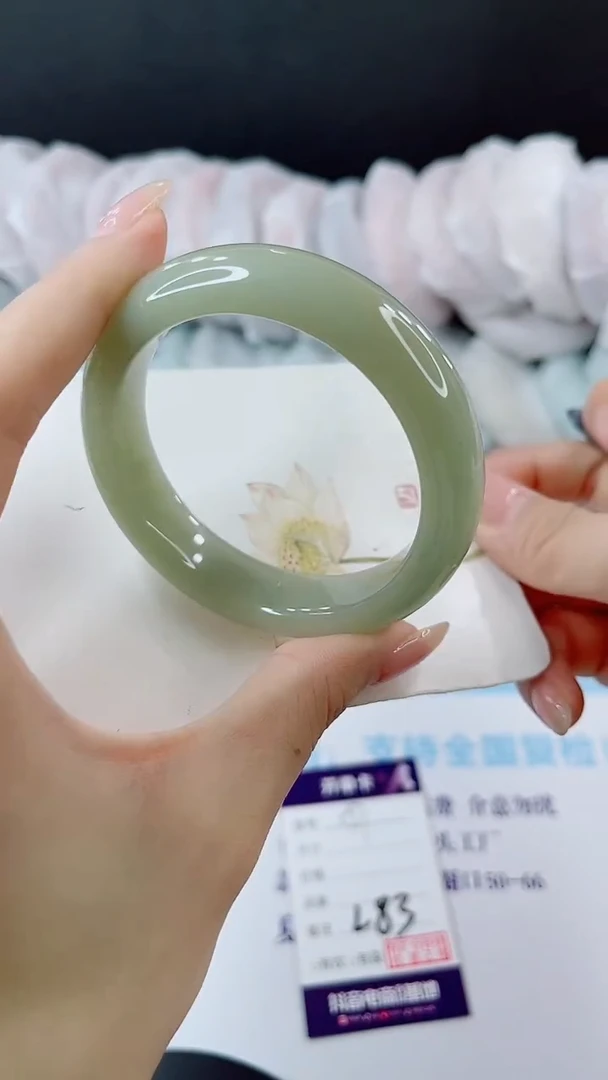 未镶嵌手镯石英质玉多样性发货L83