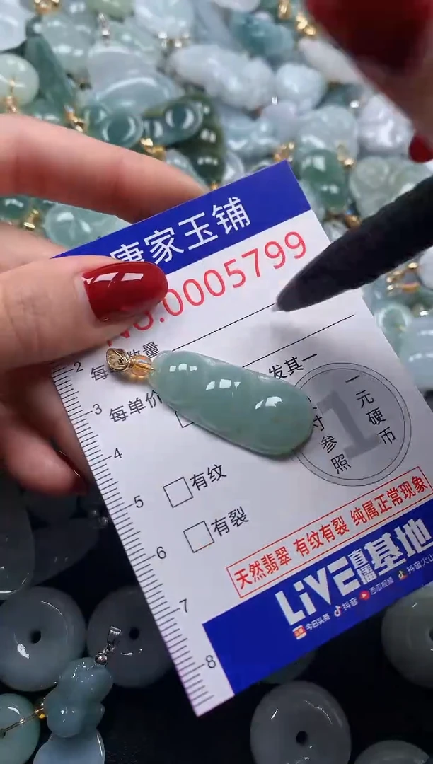 颈饰未镶嵌翡翠5799