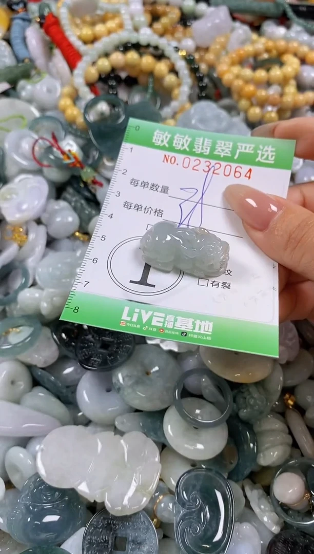翡翠未镶嵌颈饰闪购0232064