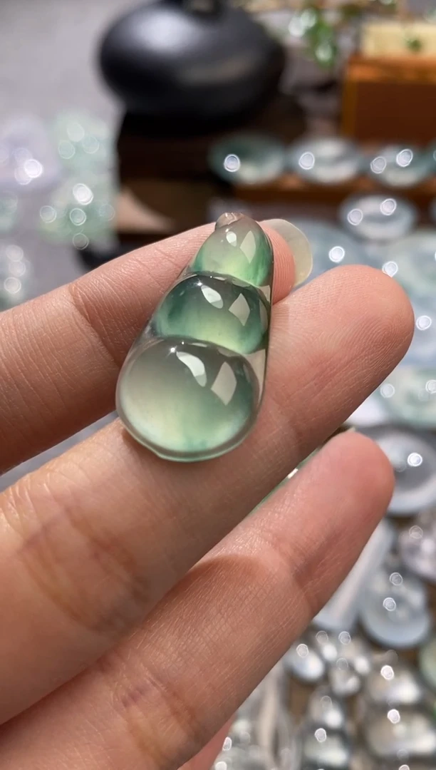 吊坠(不含链)未镶嵌翡翠福豆