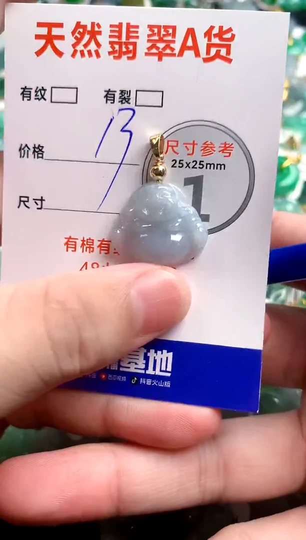 翡翠未镶嵌颈饰23000083