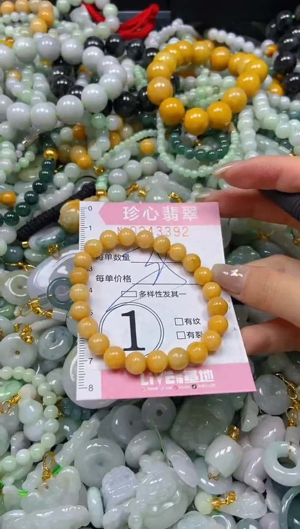 翡翠未镶嵌颈饰闪购0243392多样性发其一