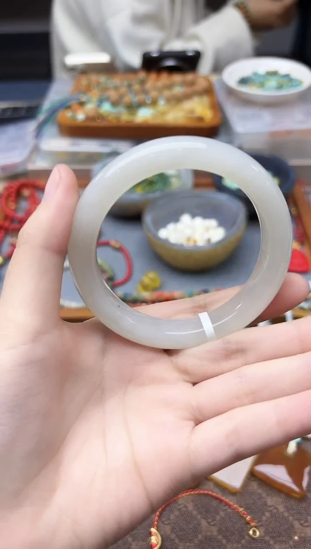 未镶嵌手镯和田玉和田玉手镯56#YR