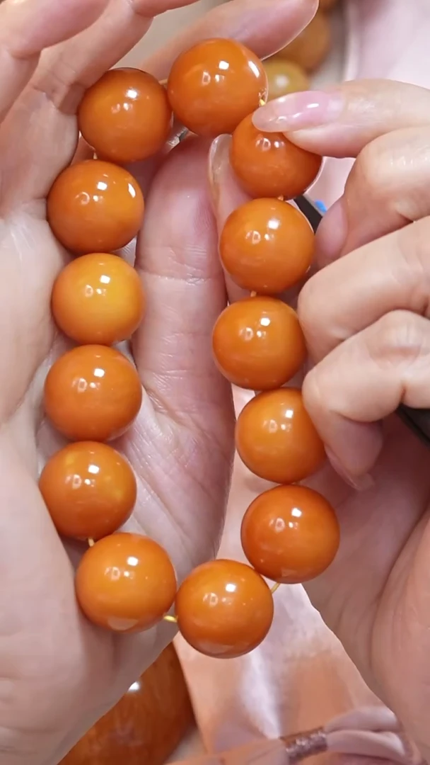 蜜蜡颈饰未镶嵌22-7587天然蜜蜡珠宝奇石云端妖孽全部保真