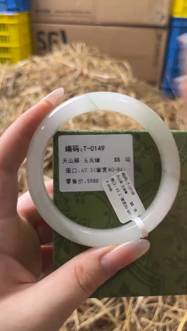 未镶嵌手镯石英质玉T-0149