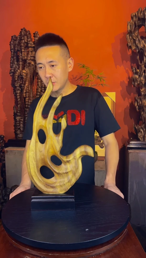 金丝楠用****3887金丝楠自然随型摆件