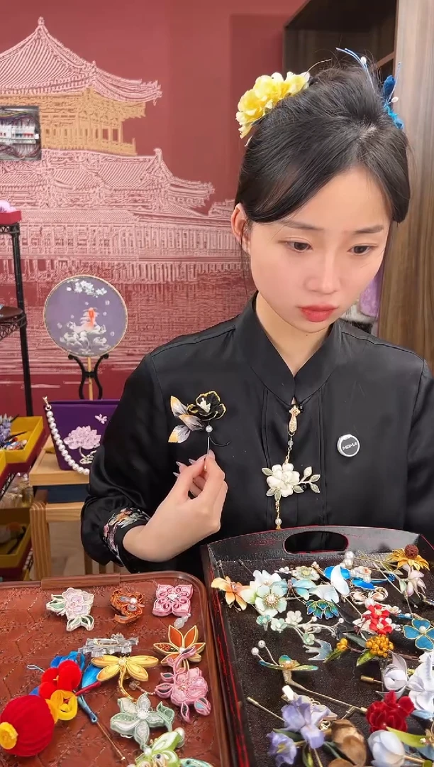 【闪购商品】刺绣苏绣世家非遗手工（胸针）