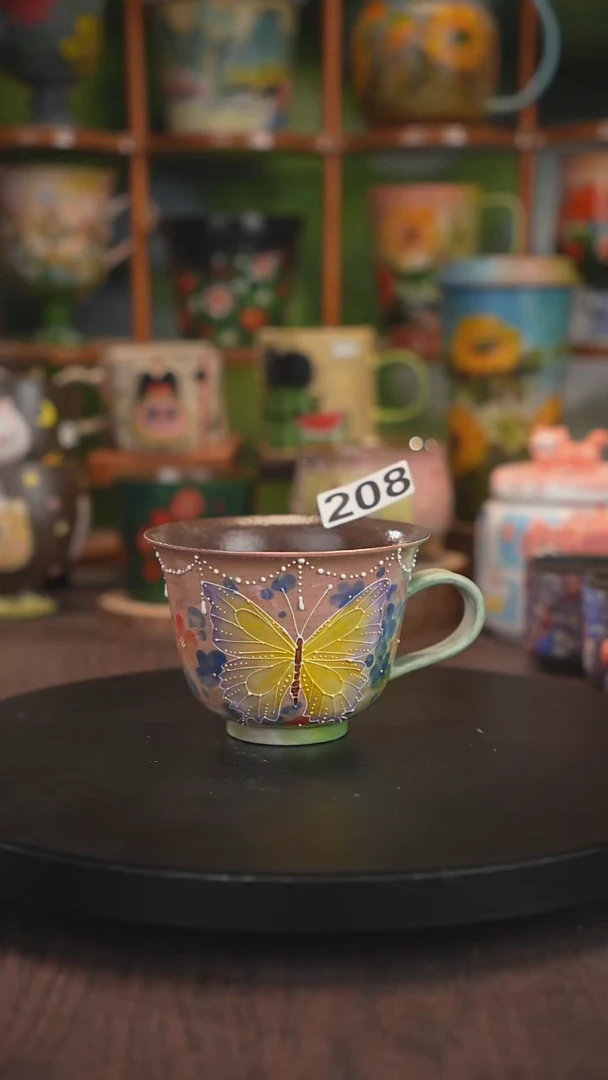 景德镇釉下彩手绘208