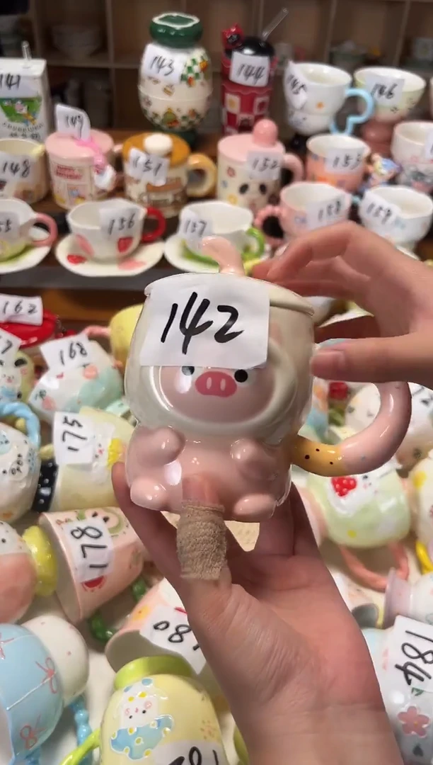 陶瓷无盖款142景德镇楠来北往工厂店