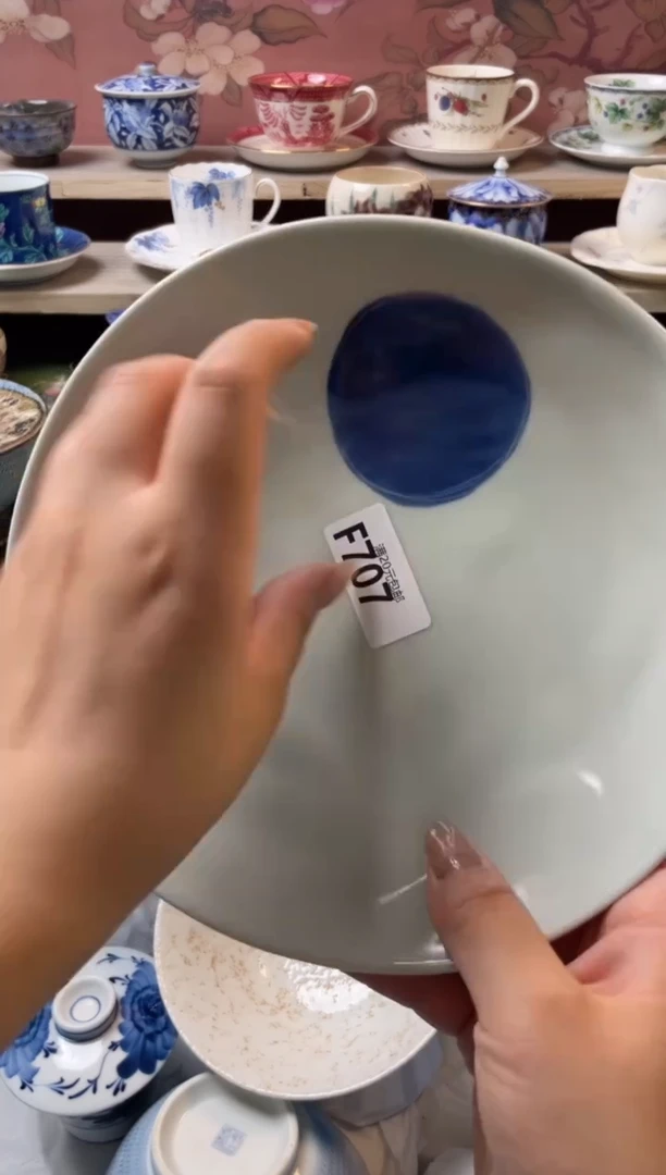 瓷片玲**妤瓷器瓷器F707