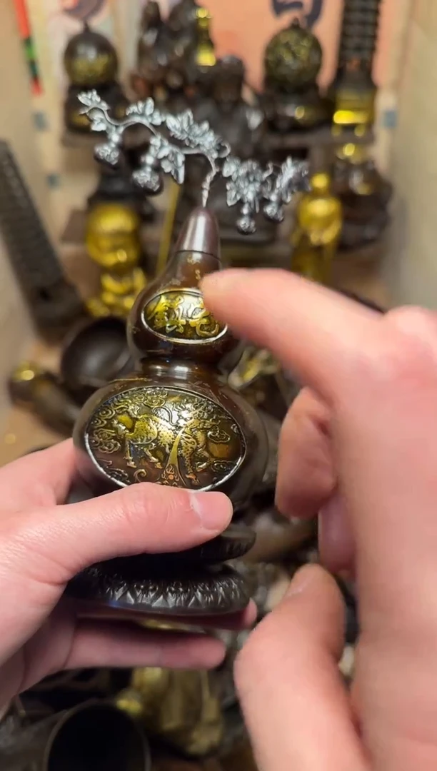 精品专属链接---【五福鎏金葫芦】