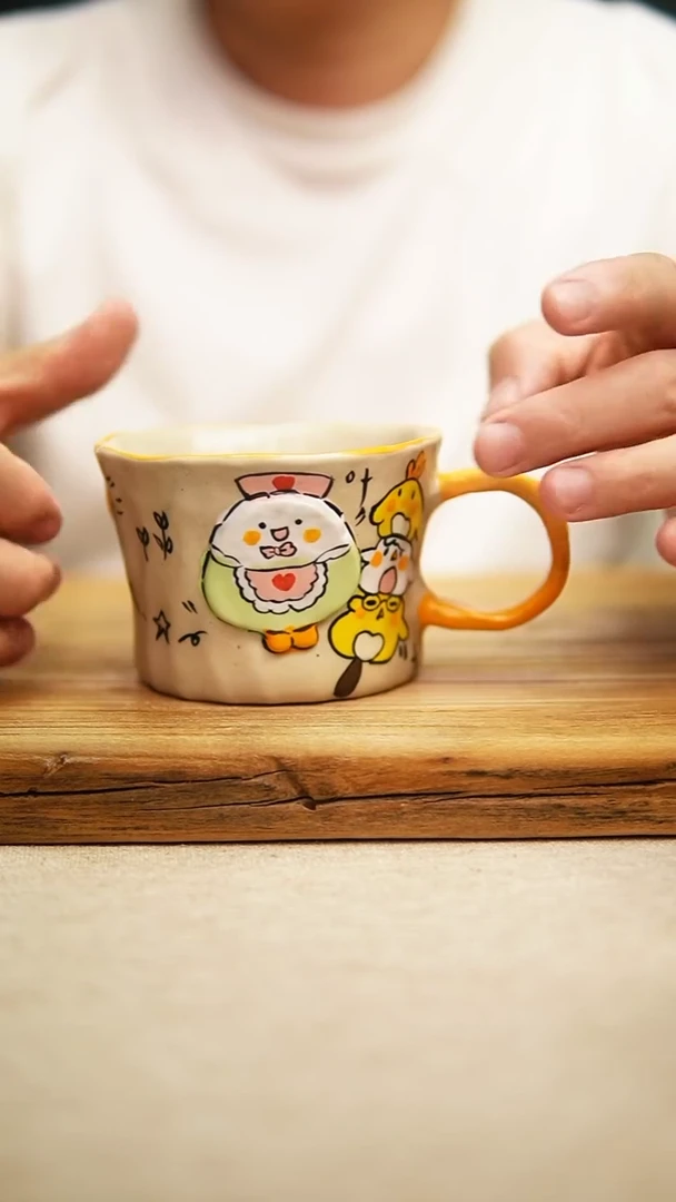 @@陶园瓷舍@@纯手工手绘@高温釉下彩