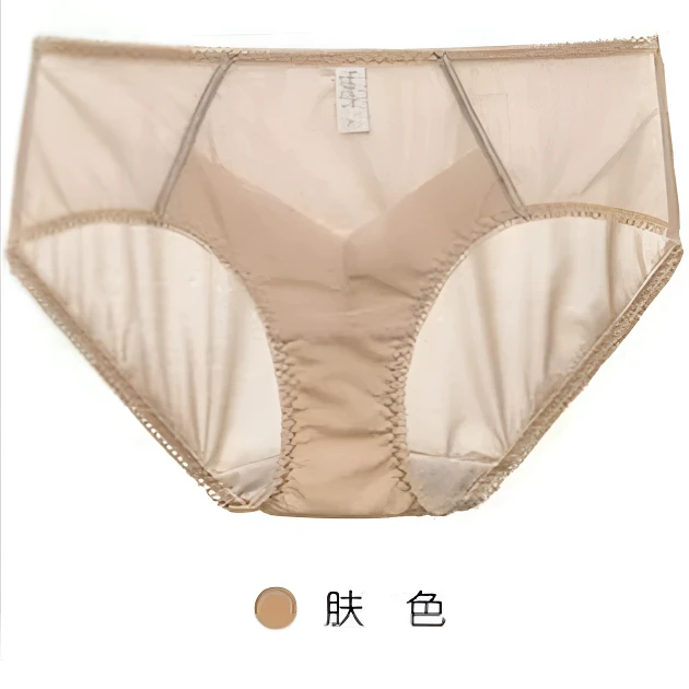 【玫瑰的故事】欧风蕾丝法式性感透气网纱内裤2389