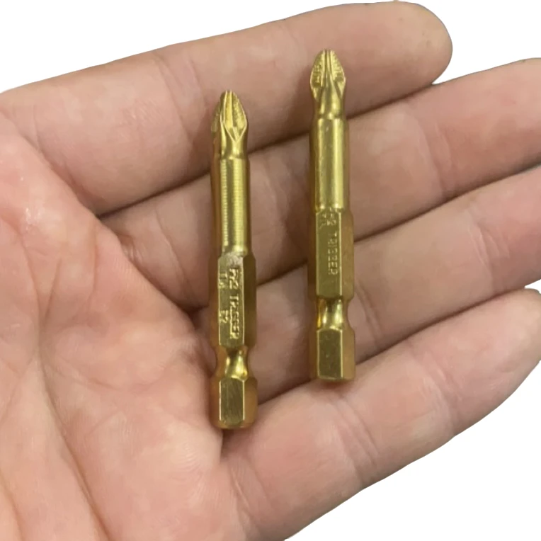 金色批头十字批头ph2耐用螺丝头