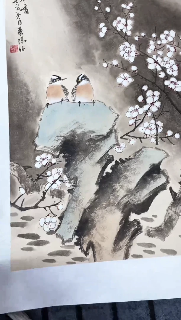 精品国画花鸟作品
