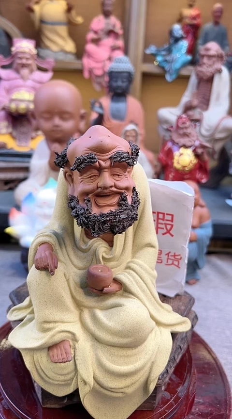 紫砂茶宠器闵茶宠摆件