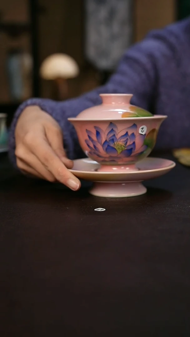 【闪购商品】景德镇陶瓷杯碗柴烧多人