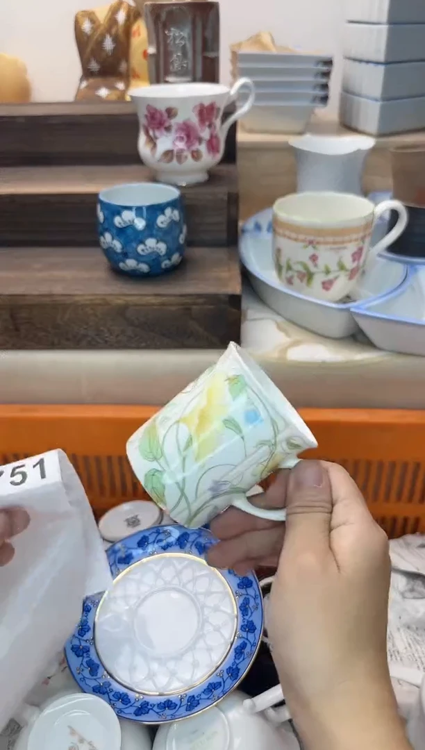 茶杯紫砂@*摇751淘艺中古瓷器全场满18元包邮