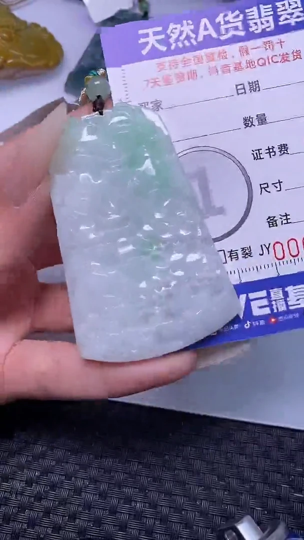 颈饰未镶嵌翡翠