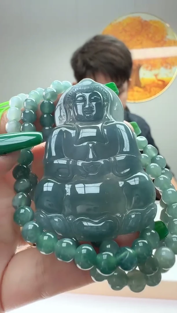 翡翠未镶嵌颈饰多样性随机发其一