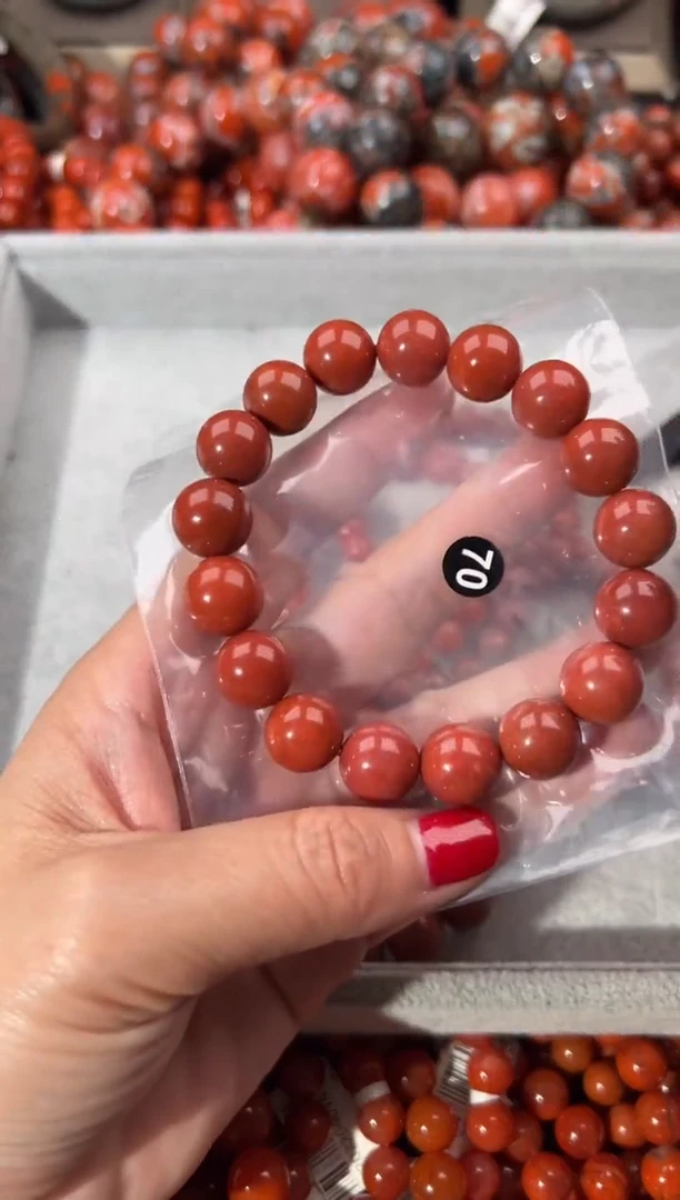 未镶嵌手串南红玛瑙12+