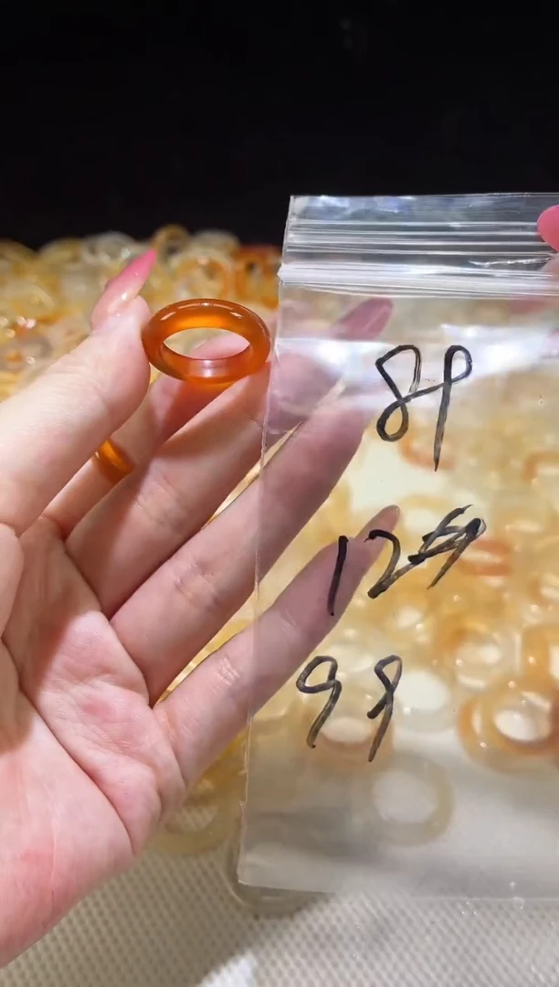 未镶嵌戒指玛瑙/玉髓89