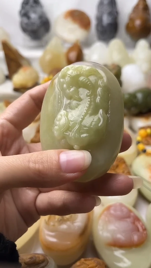 石材古青石棉纹正常不退换貔貅