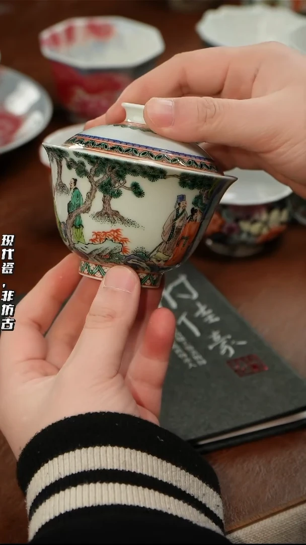 瓷片千年瓷都景德镇 艺术关注谢佳豪