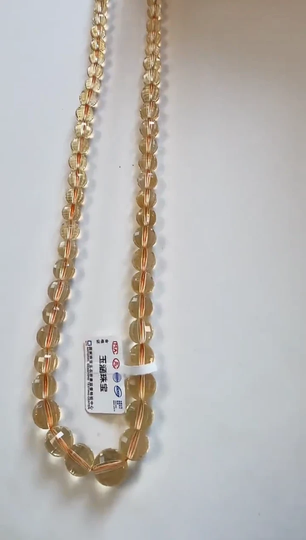 颈饰未镶嵌水晶项链